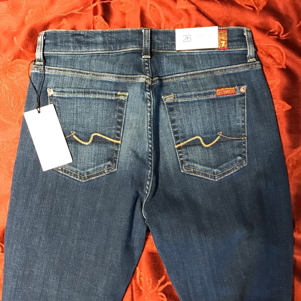 NWT 7 For All Mankind Josephine Skinny Bf sz 26 - Picture 4 of 4